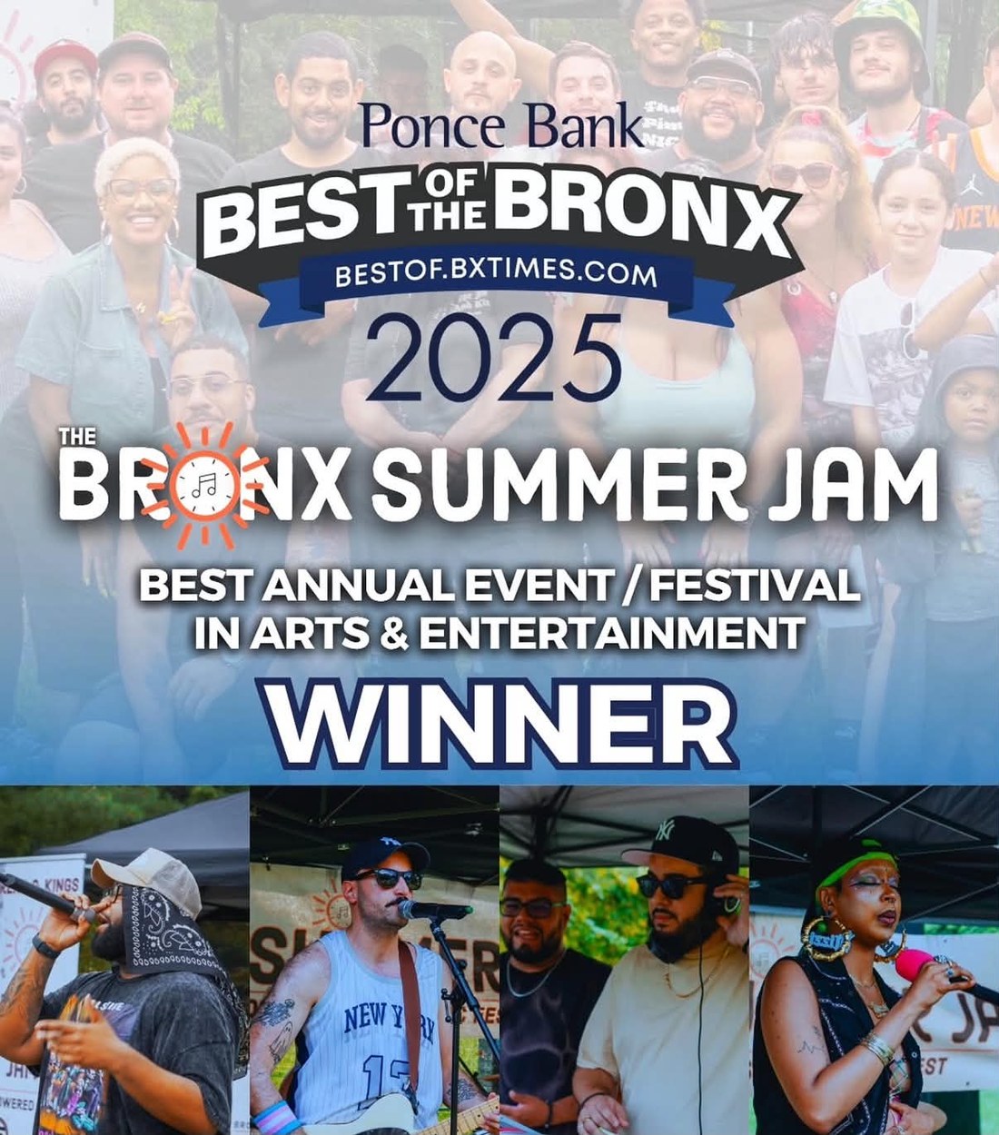 Best of the Bronx 2025 Winner — Bronx Summer Jam