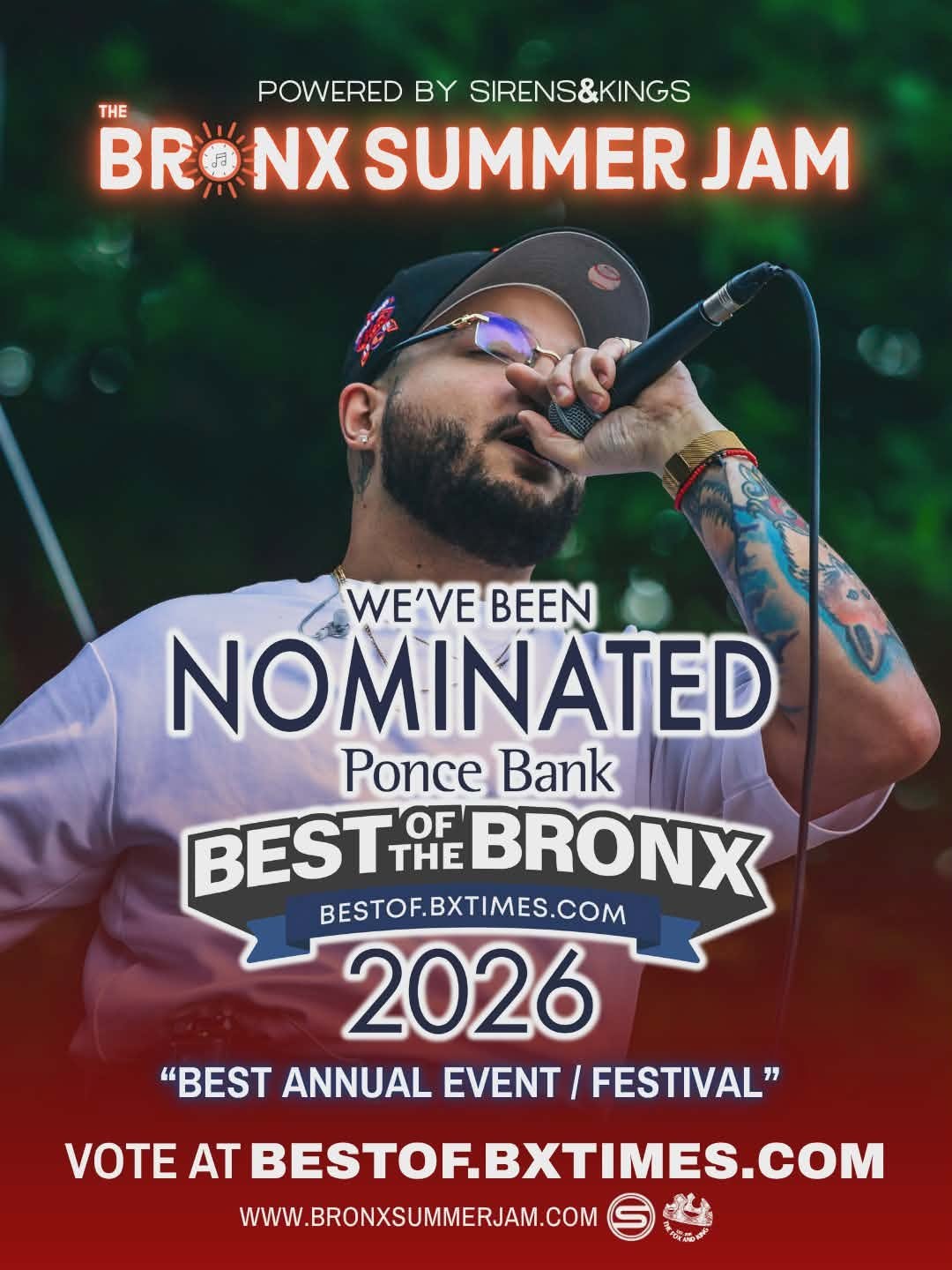 Best of the Bronx 2026 Nominee — Bronx Summer Jam